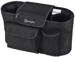 Babygo Black Stroller Organizer Buggytasje 3903