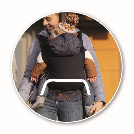 Momi Collet Navy Blue Ergonomische Draagzak NOSI00002 - Afbeelding 8