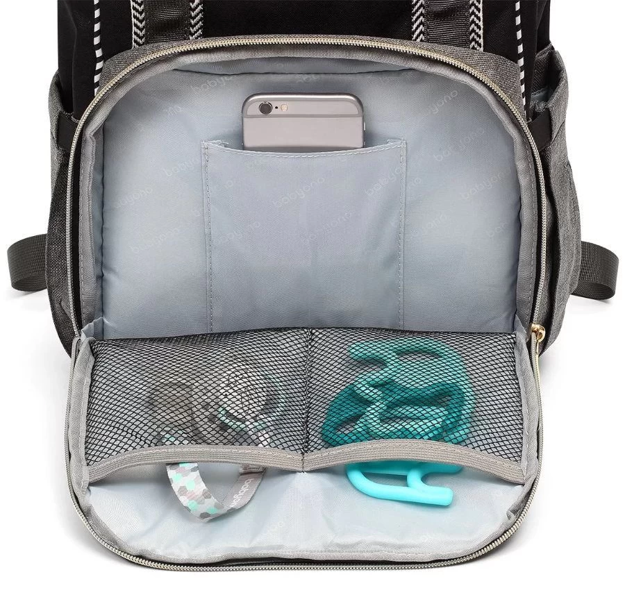 Baby Ono Oslo Grijs Verzorgingstas/Rugzak 1424/01 - Afbeelding 5