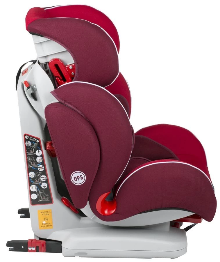 Babygo Sira Bordeaux Isofix Autostoel 9-36 Kg 3751 - Afbeelding 6