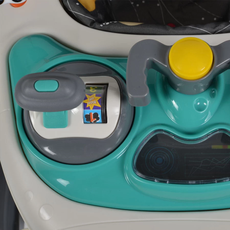 Cangaroo Baby Walker Cosmos Army 3-in-1 Loopstoel 4057 - Afbeelding 8