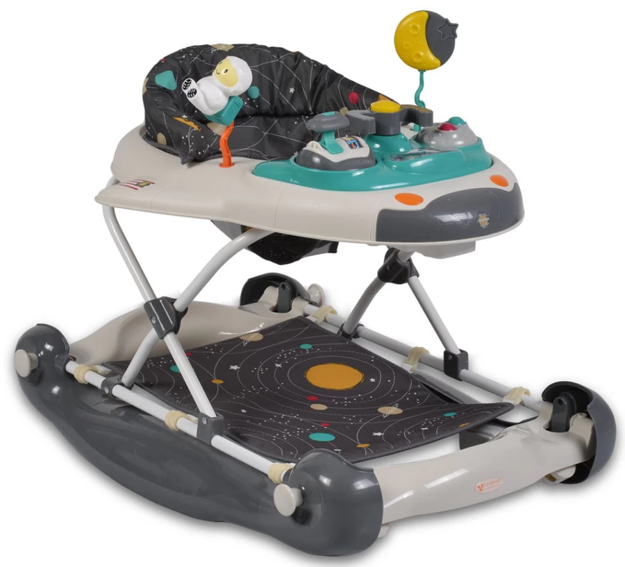 Cangaroo Baby Walker Cosmos Army 3-in-1 Loopstoel 4057 - Afbeelding 3
