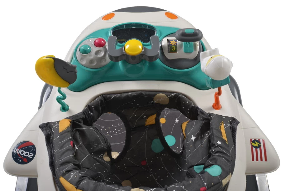 Cangaroo Baby Walker Cosmos Army 3-in-1 Loopstoel 4057 - Afbeelding 7