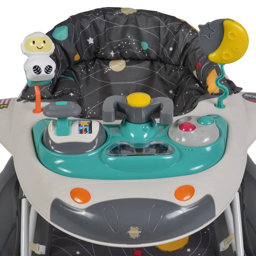 Cangaroo Baby Walker Cosmos Army 3-in-1 Loopstoel 4057 - Afbeelding 9