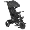 Cangaroo Fusion Black Driewieler Met Duwstang 110337