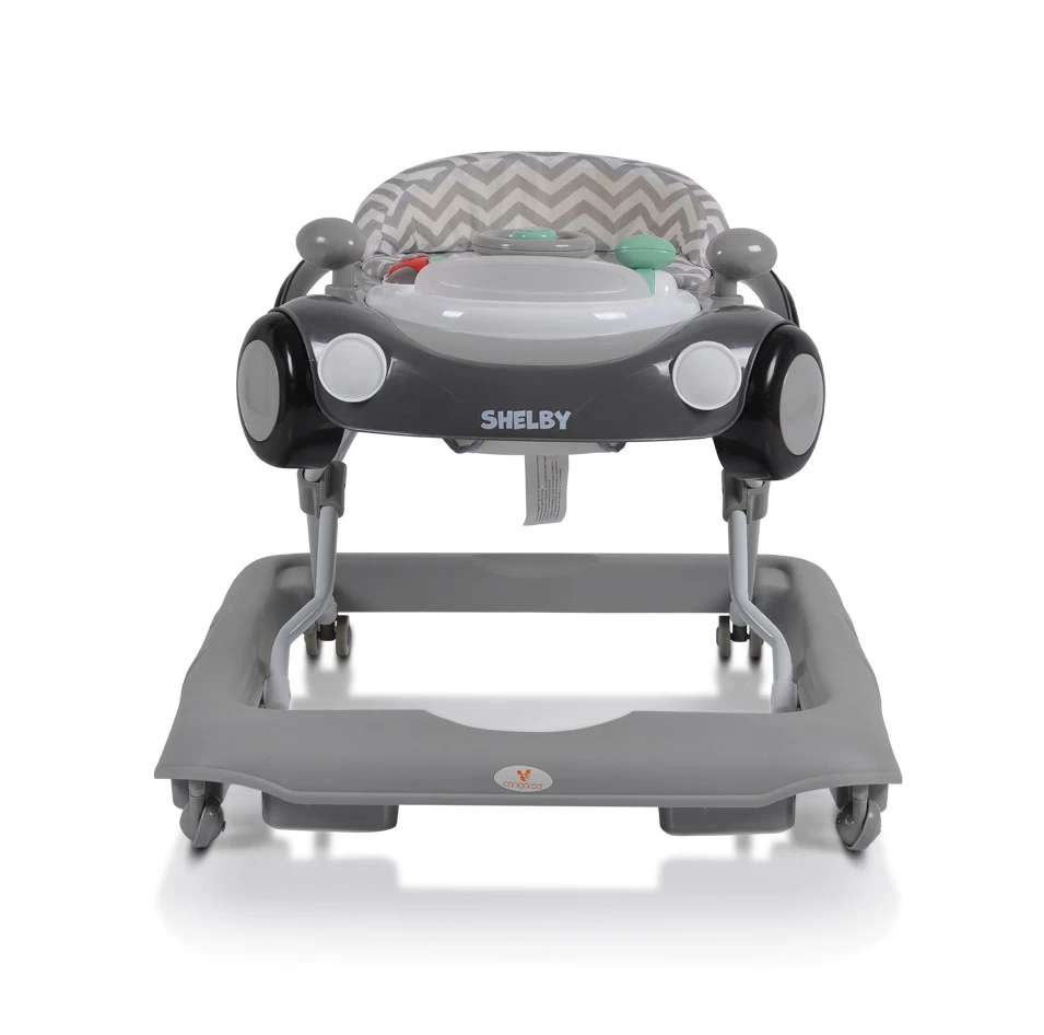 Cangaroo Shelby Grijs Loopstoeltje 108889 - Afbeelding 2