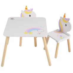 Cangaroo Unicorn Tafel Met Stoeltjes
