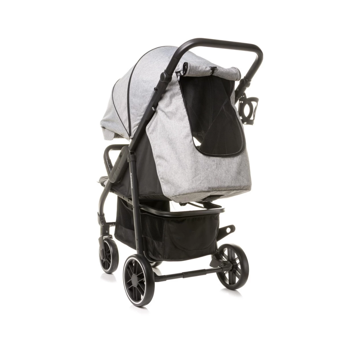 4Baby Moody XXII Grey Wandelwagen Incl. Beenkap - Afbeelding 5