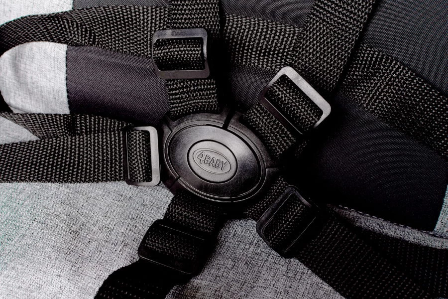 4Baby Moody XXII Grey Wandelwagen Incl. Beenkap - Afbeelding 9