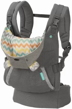 Infantino Cuddle Up Ergonomic Hoodie Draagzak BK-05331