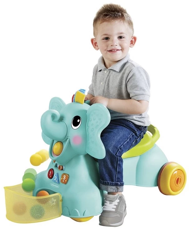 Infantino Sensory Ollie 3-in-1 Olifant Loopwagen BK-217023 - Afbeelding 7