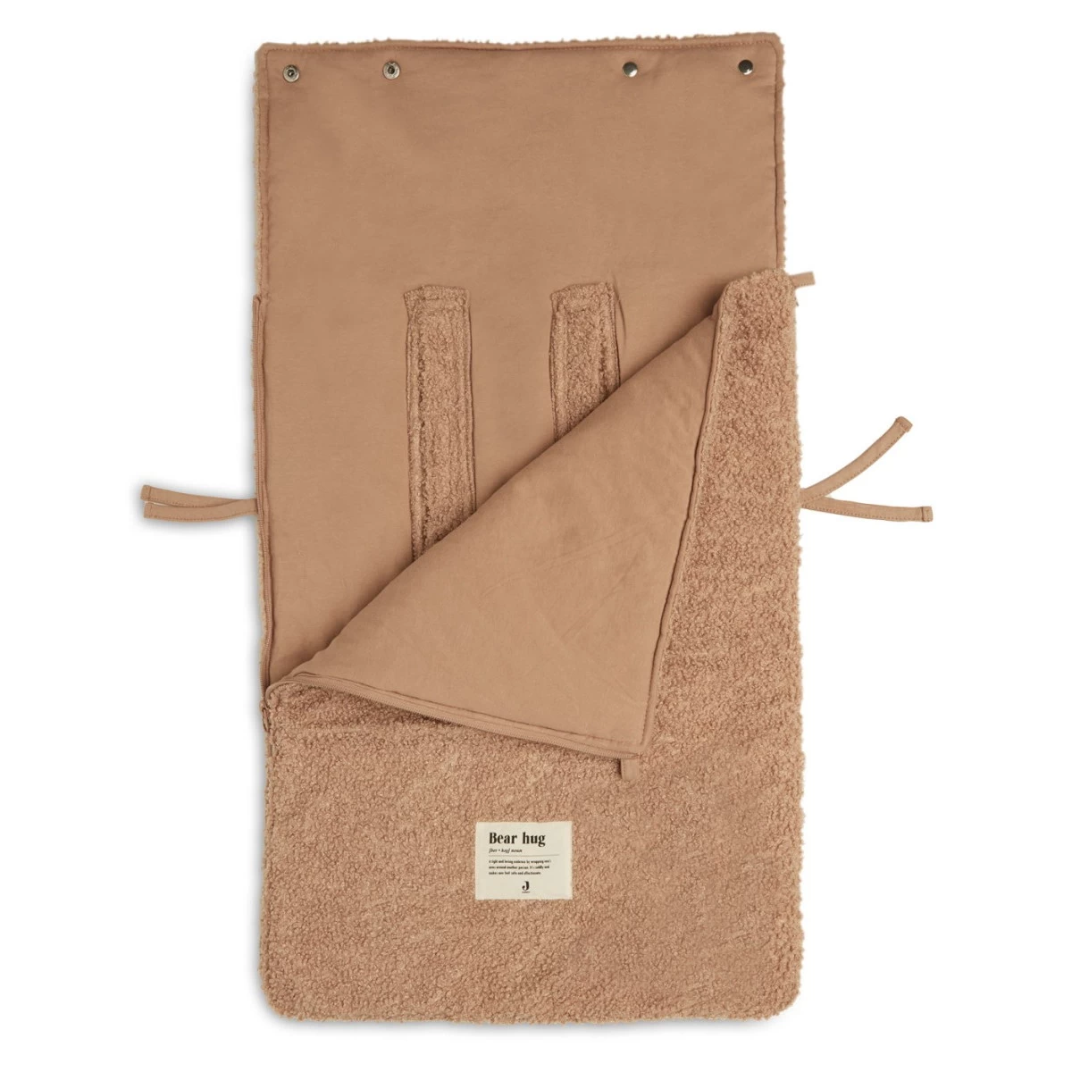 Jollein Boucle Biscuit 3/5 Punts 0-9 Maanden Autostoel Voetenzak 025-811-66067 - Afbeelding 4