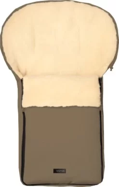 Zaffiro Wol Taupe Universele Afritsbare Voetenzak S6 08139