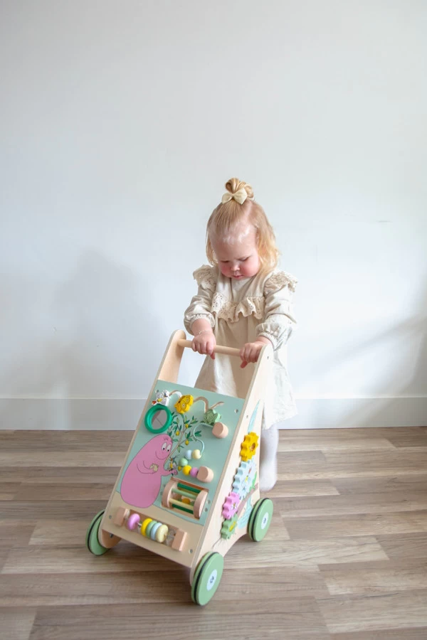 Label Label Barbapapa Houten Activiteiten Loopwagen LLBB-35830 - Afbeelding 7