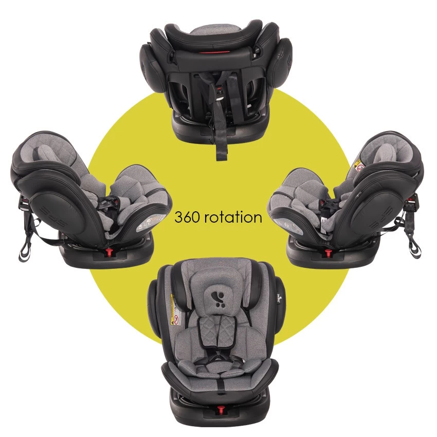 Lorelli Aviator Lemon Curry 0-36 Kg SPS Isofix 360° Autostoel 1007130-2338 - Afbeelding 8