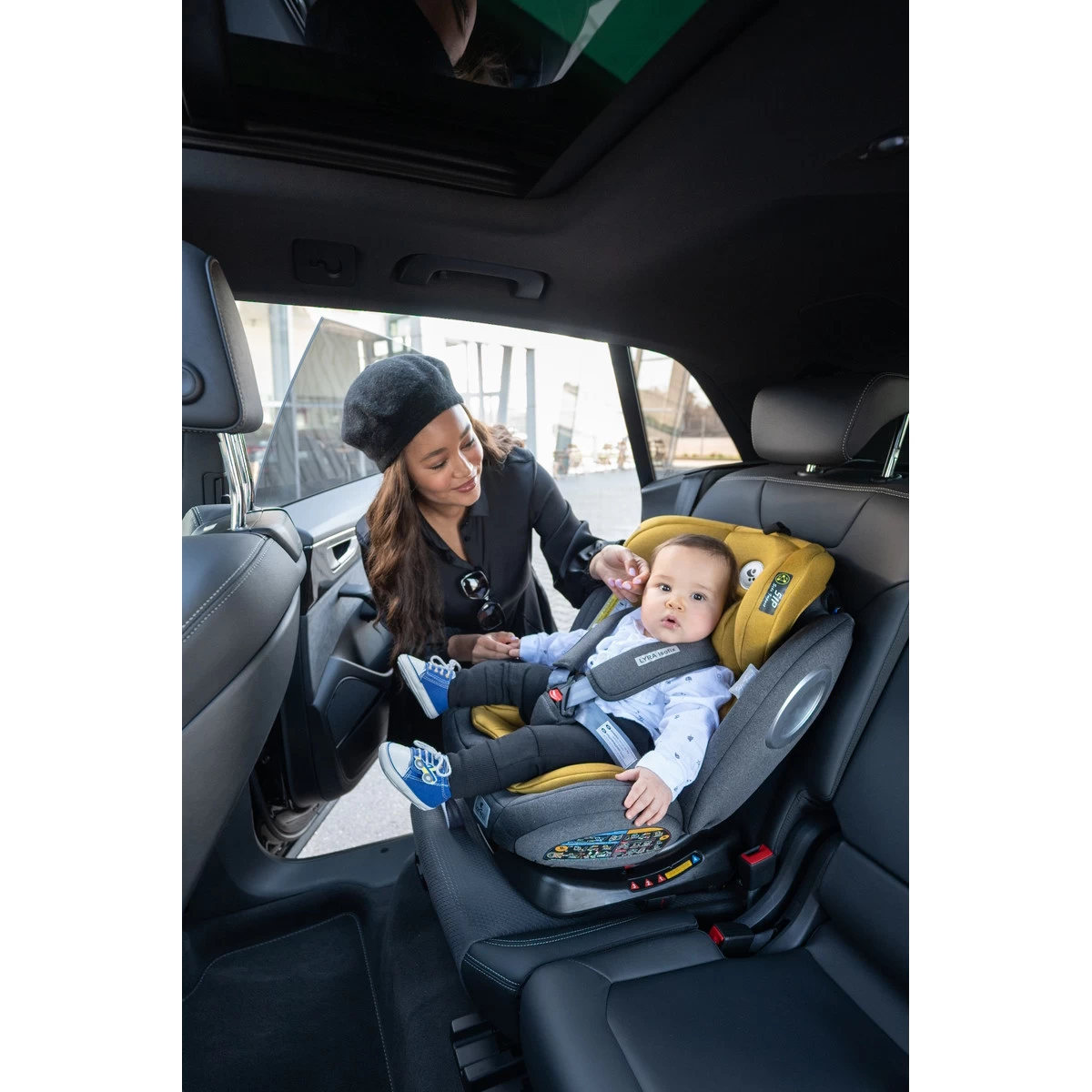 Lorelli Lyra Black 0-36 Kg Isofix 360º Autostoel 1007145-2305 - Afbeelding 9