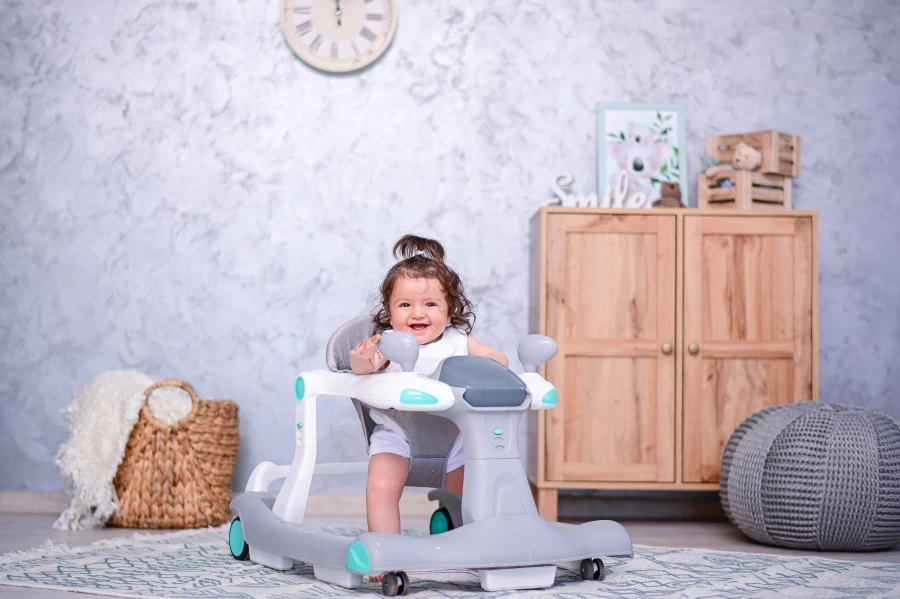 Lorelli Rider Blue & Grey 2-in-1 Loopstoeltje 1012039-0003 - Afbeelding 6