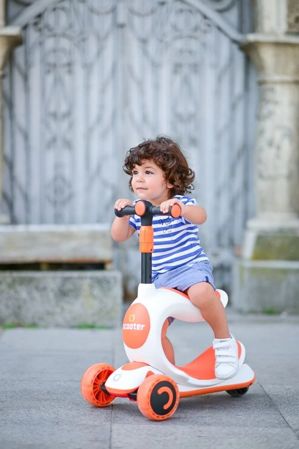 Lorelli Scooter Trio Orange Step/Loopfiets 1039015-0003 - Afbeelding 12