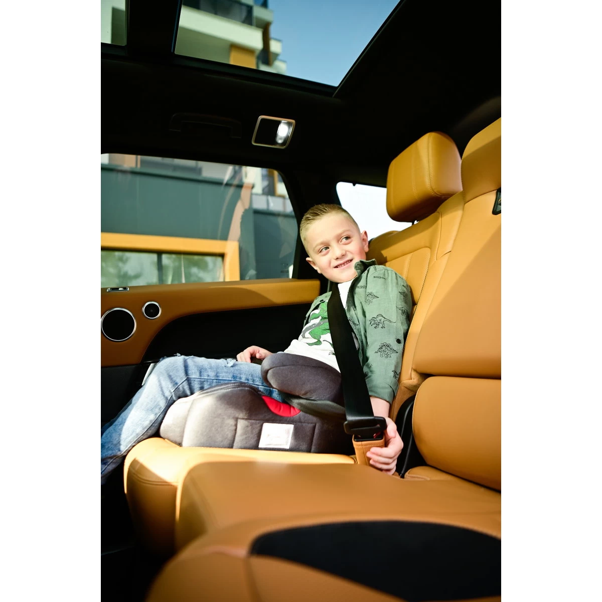 Lorelli Travel Luxe Black & Grey 15-36 Kg Isofix Booster 1007134-2339 - Afbeelding 4