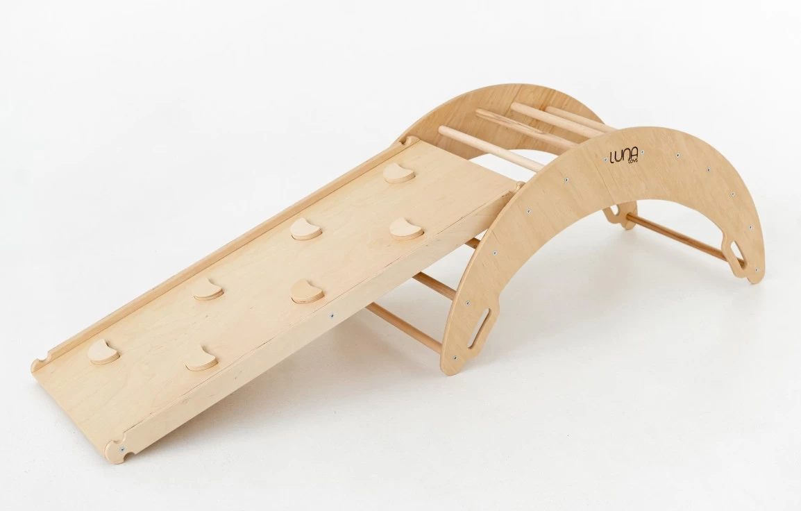 Luna Toys Colorful Multi Houten Klimboog LU-00568 - Afbeelding 7