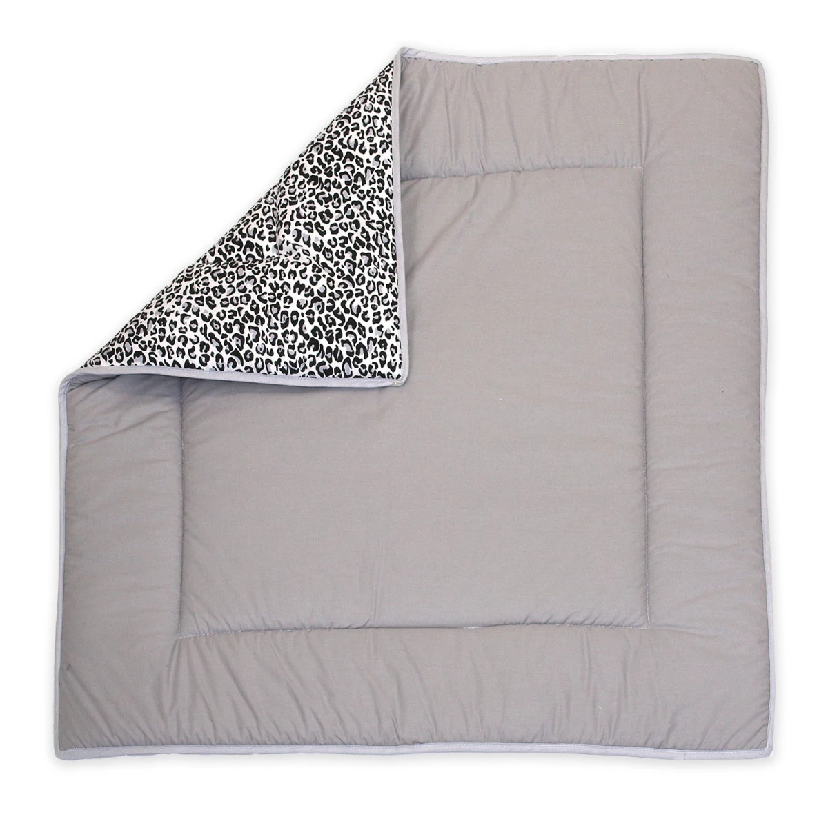 MamaLoes Amy Panter Grijs 100 X 100 Cm Boxkleed 84721 - Afbeelding 2