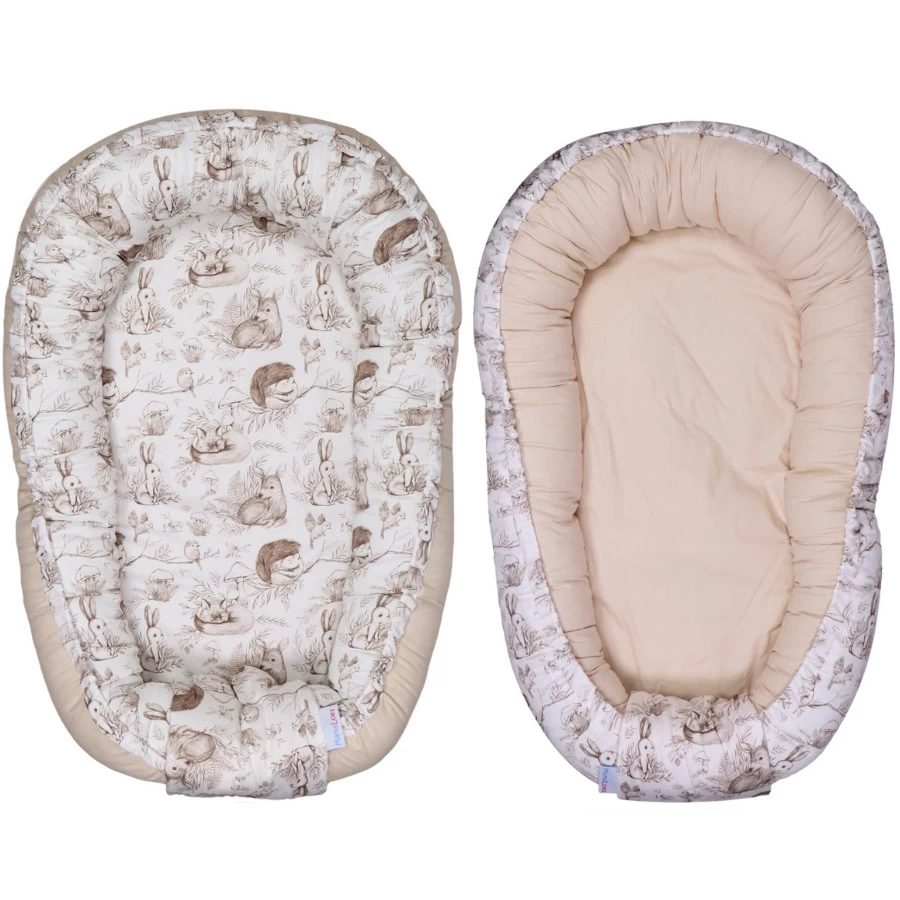 MamaLoes Bos Dieren Omkeerbaar Babynest ML020117