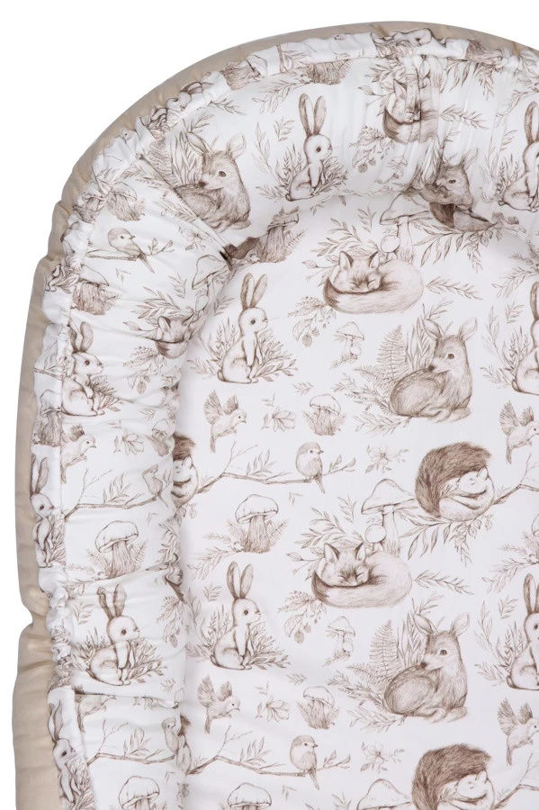 MamaLoes Bos Dieren Omkeerbaar Babynest ML020117 - Afbeelding 3