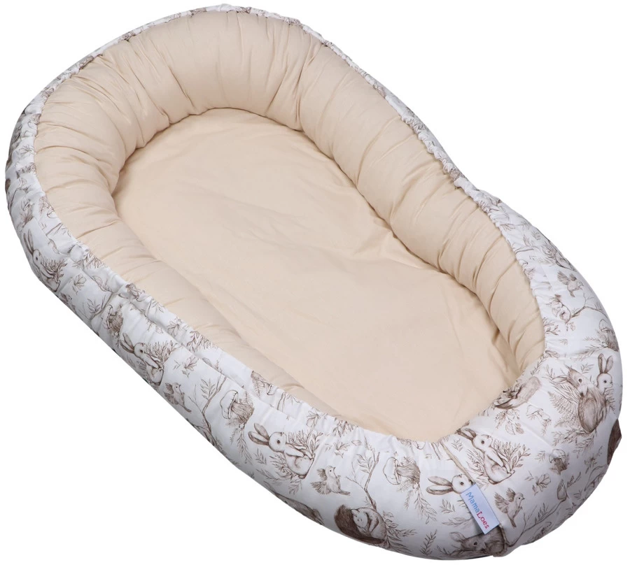 MamaLoes Bos Dieren Omkeerbaar Babynest ML020117 - Afbeelding 6