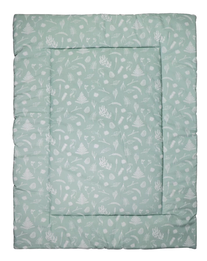 MamaLoes Botanical Stone Green 80 X 100 Cm Boxkleed ML020224