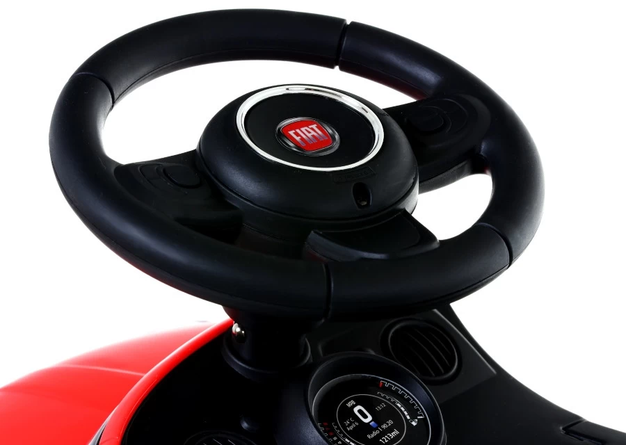 Eco Toys Fiat 500 Wit Loopauto HZ8620 - Afbeelding 4