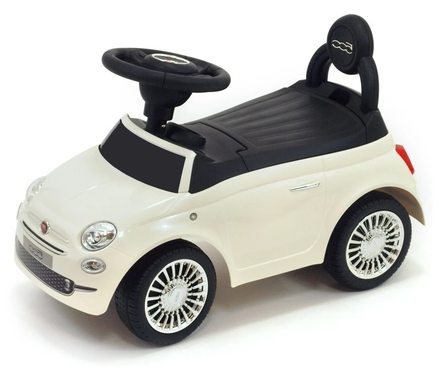Eco Toys Fiat 500 Wit Loopauto HZ8620 - Afbeelding 2