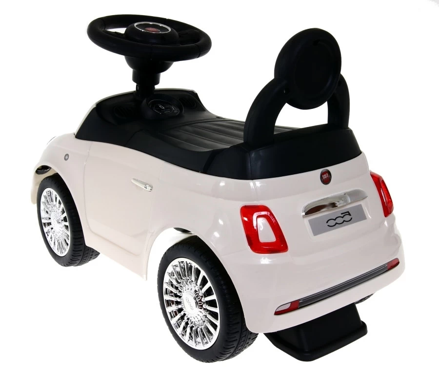 Eco Toys Fiat 500 Wit Loopauto HZ8620 - Afbeelding 3
