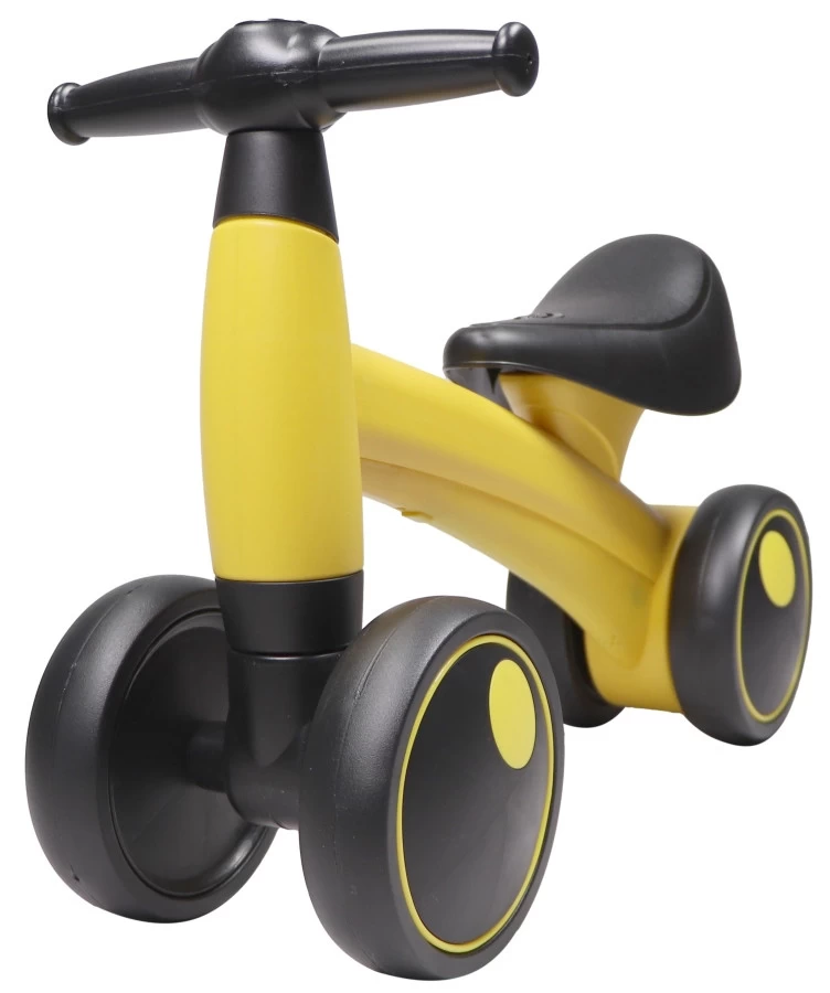 Eco Toys Geel Loopfiets Met Licht En Geluid HC493398 - Afbeelding 4