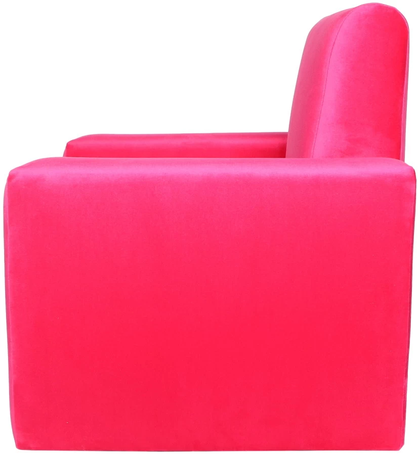Ding Jamie Velvet Roze Kinderfauteuil DI-34206 - Afbeelding 4