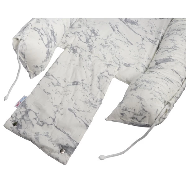 MamaLoes Marmer Wit Babynest - Afbeelding 4