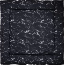 MamaLoes Marmer Zwart 100 X 100 Cm Boxkleed ML020215