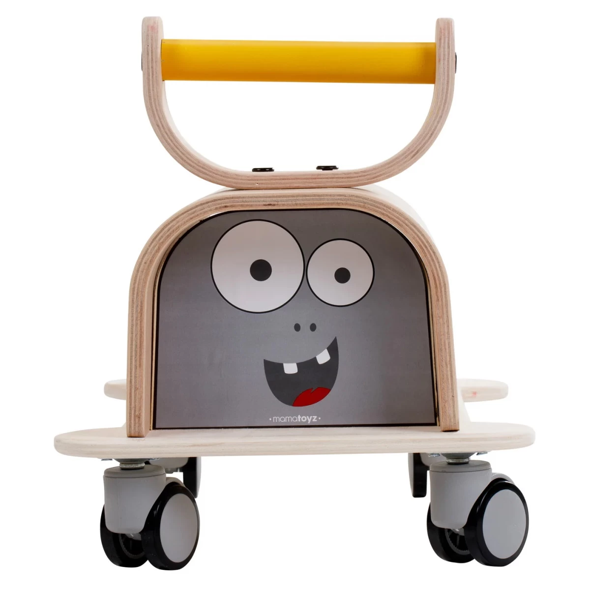 Mamatoyz Cute Monster Houten Loopauto MT04 - Afbeelding 2