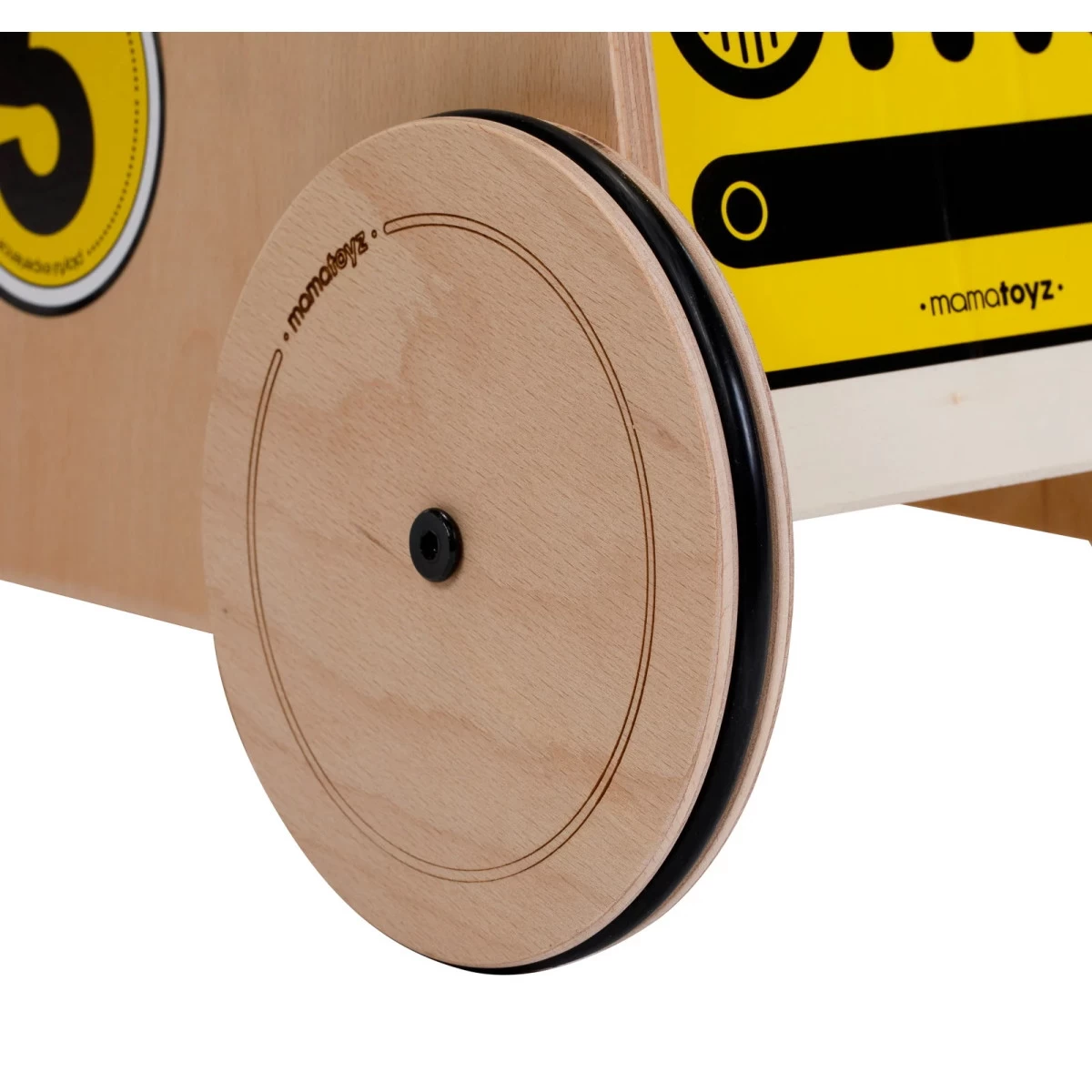 Mamatoyz Racer Houten Loopauto MT05 - Afbeelding 6