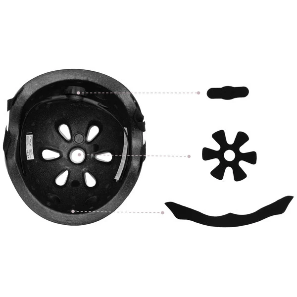 Momi Mimi White 47-58 Cm Kinderhelm ROBI00018 - Afbeelding 6