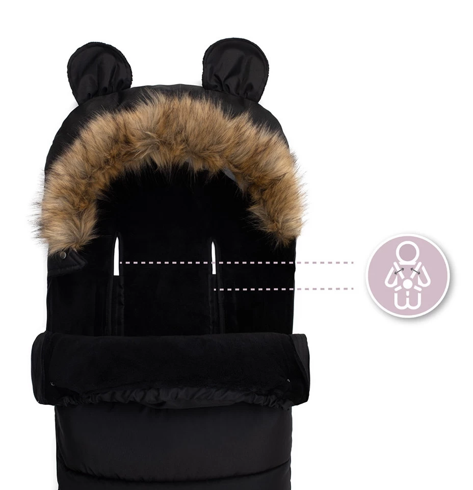 Momi Black Universele Voetenzak AKCE00032 - Afbeelding 4