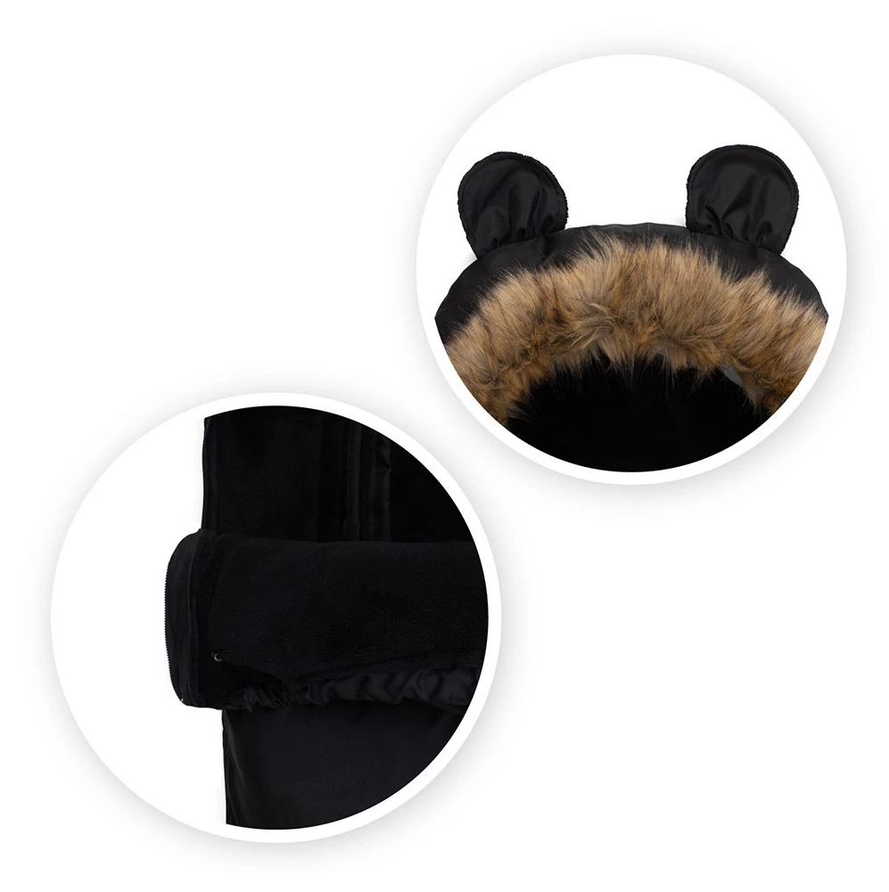 Momi Black Universele Voetenzak AKCE00032 - Afbeelding 5