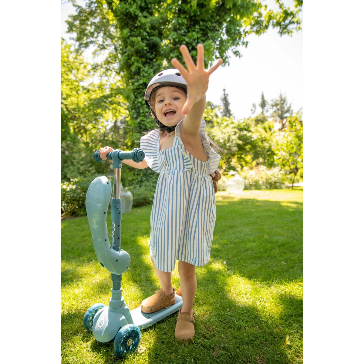 Momi Kiuru Blue 2-in-1 Step/Loopfiets HUBA00036 - Afbeelding 19