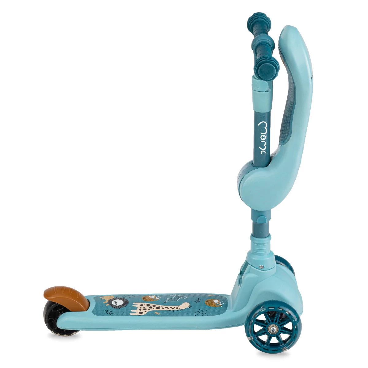 Momi Kiuru Blue 2-in-1 Step/Loopfiets HUBA00036 - Afbeelding 5