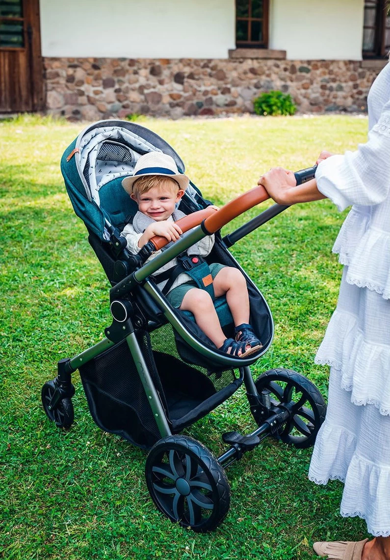 Momi Limuru Green 2-in-1 Combi Kinderwagen WOSP00028 - Afbeelding 17