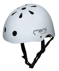 Momi Mimi Matte Grey 47-58 Cm Kinderhelm ROBI00049