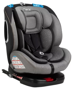 Momi Tordi Grijs Isofix 360° 0-36 Kg Autostoel FOSA00017