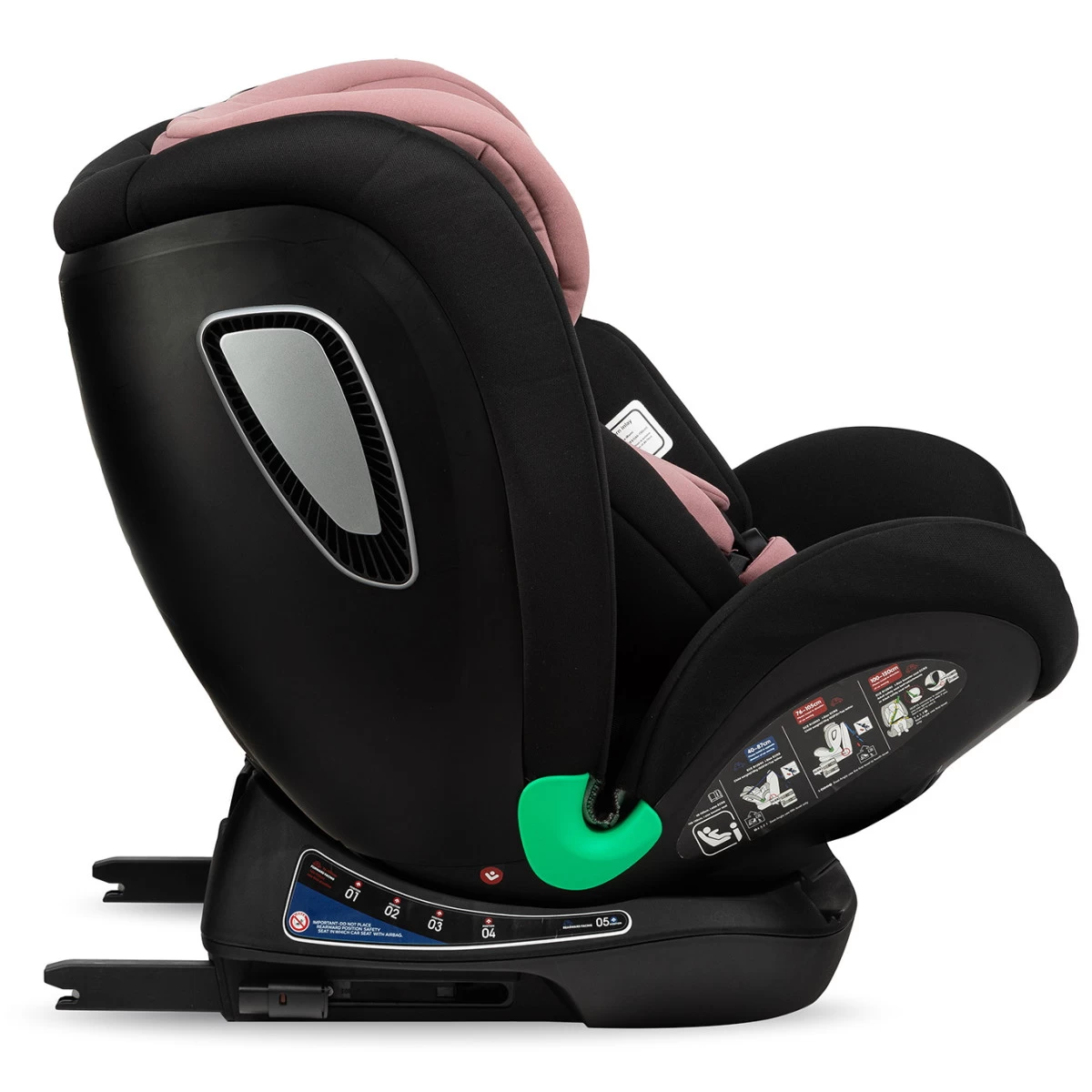 Momi Urso Pink 40-150 Cm I-Size Autostoel FOSA00021 - Afbeelding 5