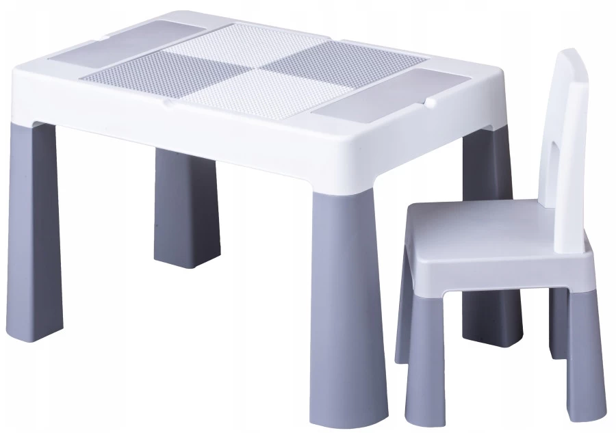 Tega Baby Grijs 3-in-1 Tafel Met Stoeltje MF-001-106