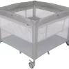 Topmark Parker Grijs Melange Inklapbare Box En Reisbed Incl. Bodemverhoger T7039.GREY