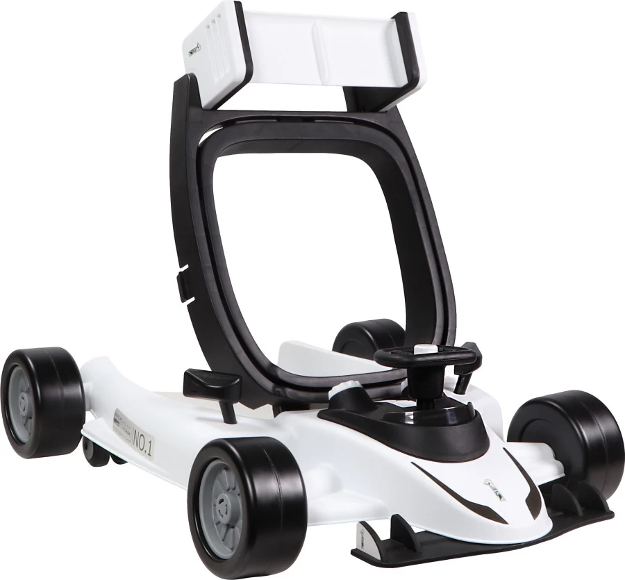 Tryco F1 Racer White 2-in-1 Loopstoel En Loopwagen TR-362701 - Afbeelding 3
